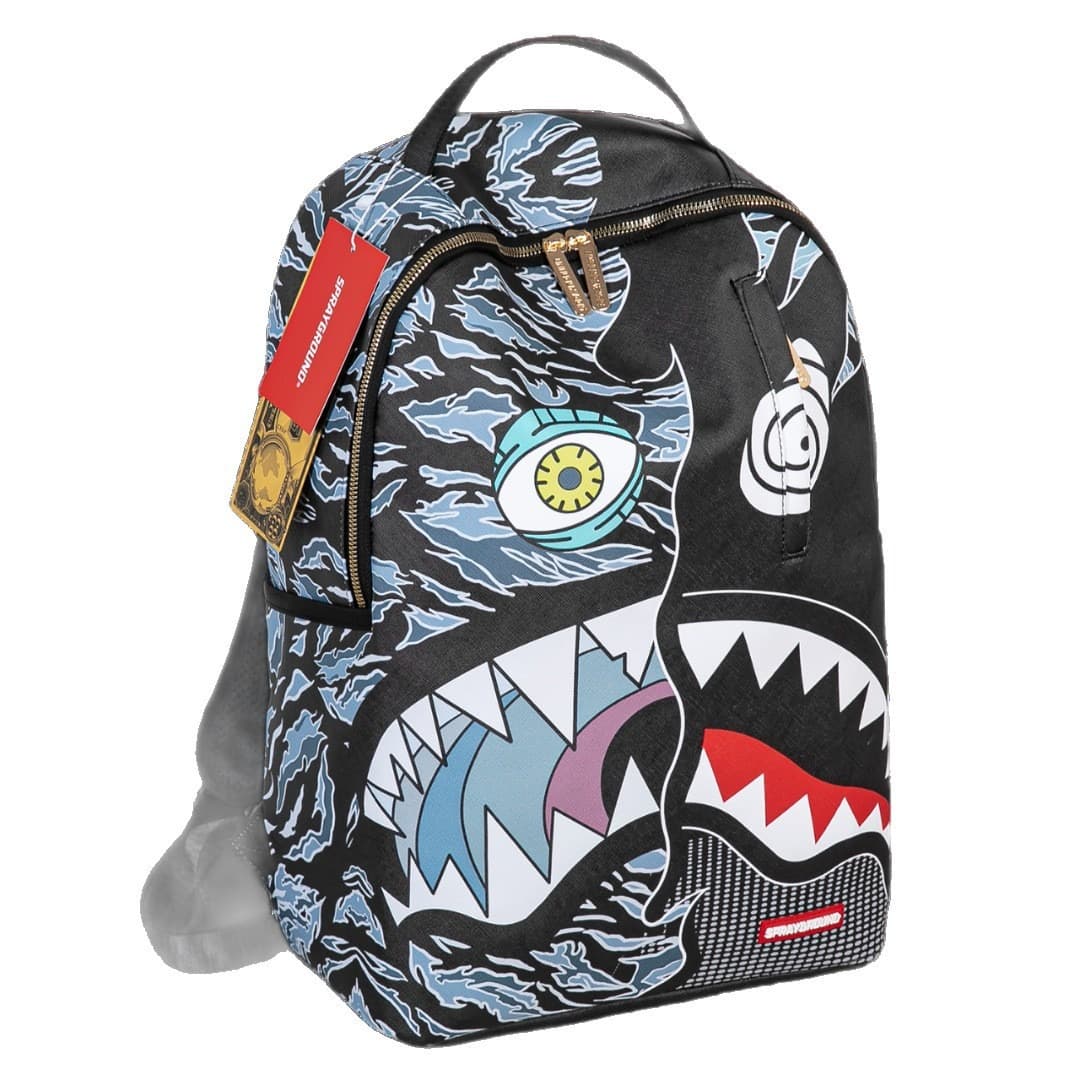 Sprayground Shark Backpack Ocean Monster