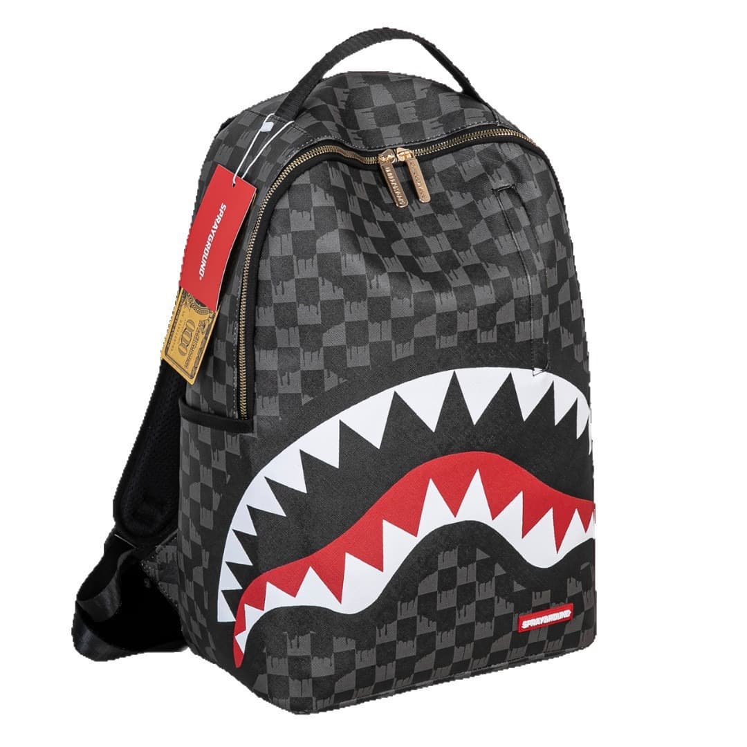 Sprayground Shark Backpack Checkerboard