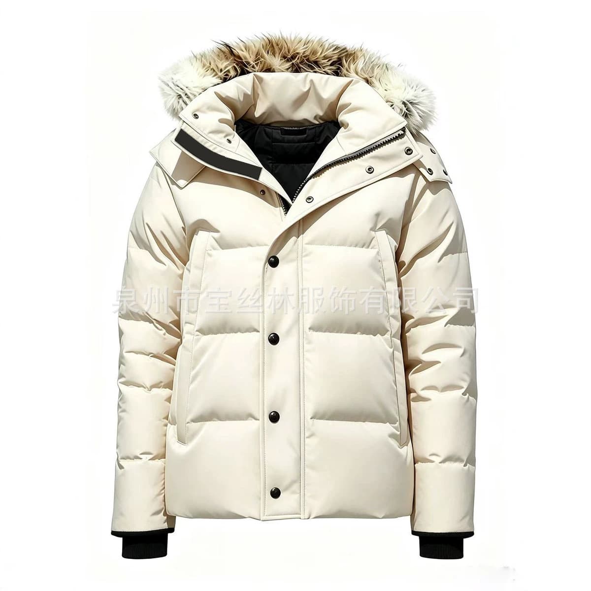 Canada Goose Puffer Jacket Fur-Trimmed Hood