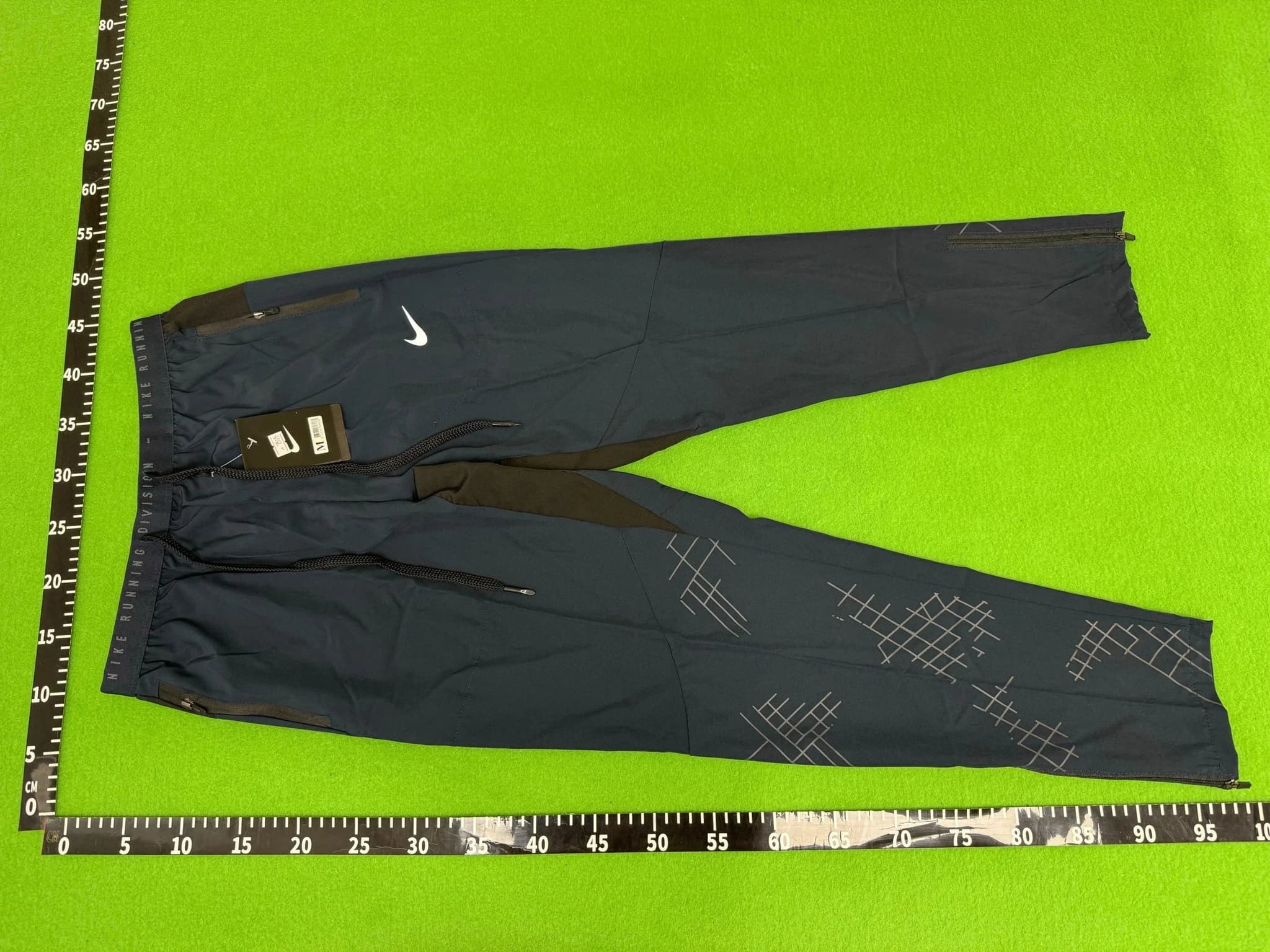 Nike Running Division Trousers Grid Print