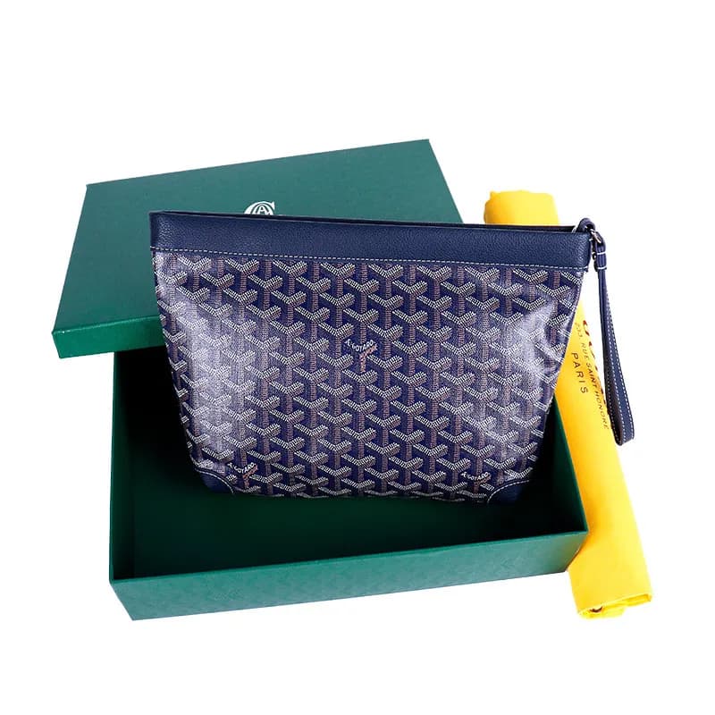 Goyard Saint Louis Pouch Classic Goyardine Canvas