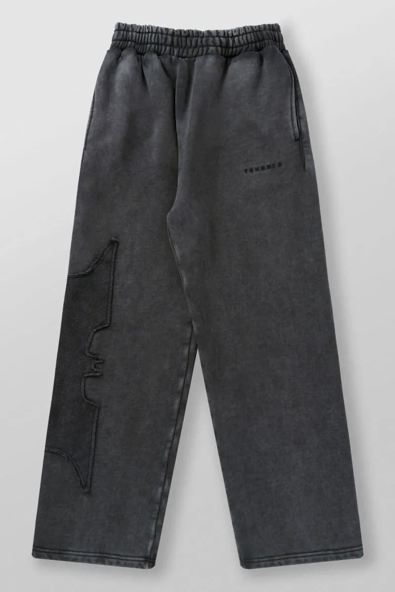 Broken Planet Acid Wash Joggers Batwing Patch