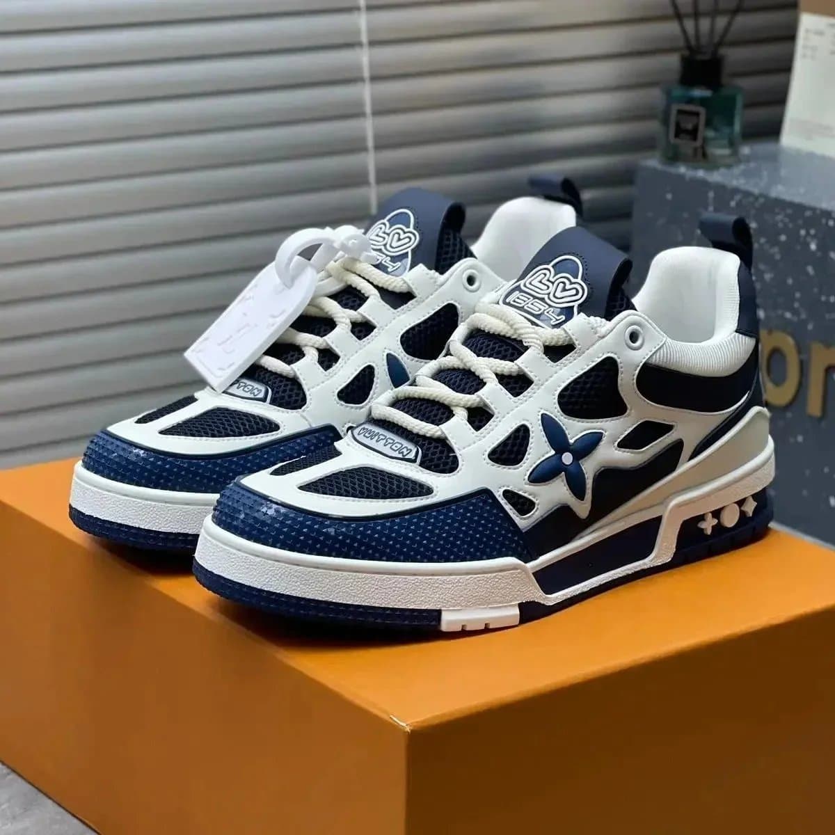 Louis Vuitton LV Trainer Denim Monogram — 16