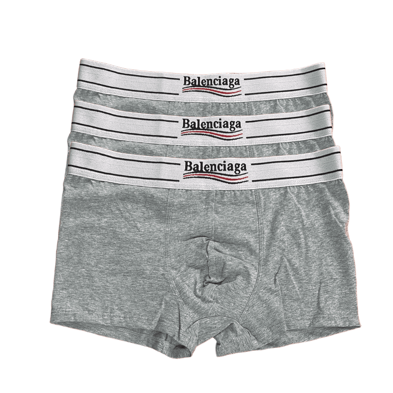 Emporio Armani Boxer Briefs Gold Logo Waistband — 2909004NK-三条装