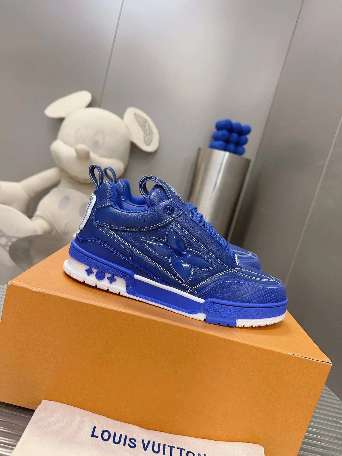 Louis Vuitton LV Trainer Monogram Blue