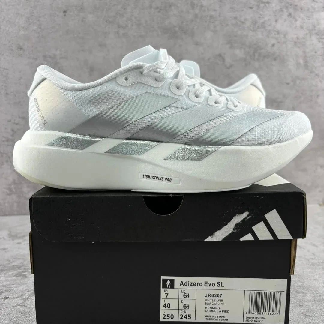 Adidas Ultra Boost Core Black — TD版 Adizero Evo SLB白银 JR6207