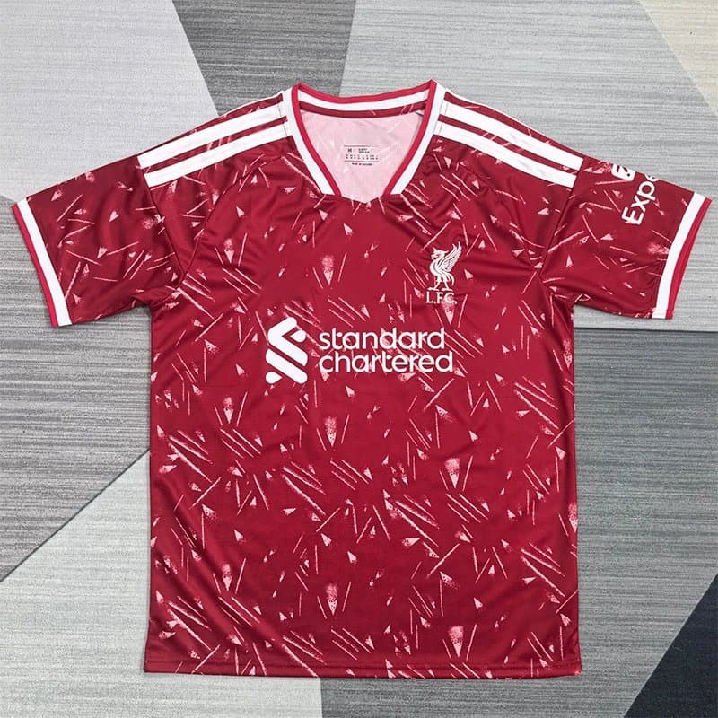 Adidas Liverpool FC Home Jersey 2021-22 Patterned