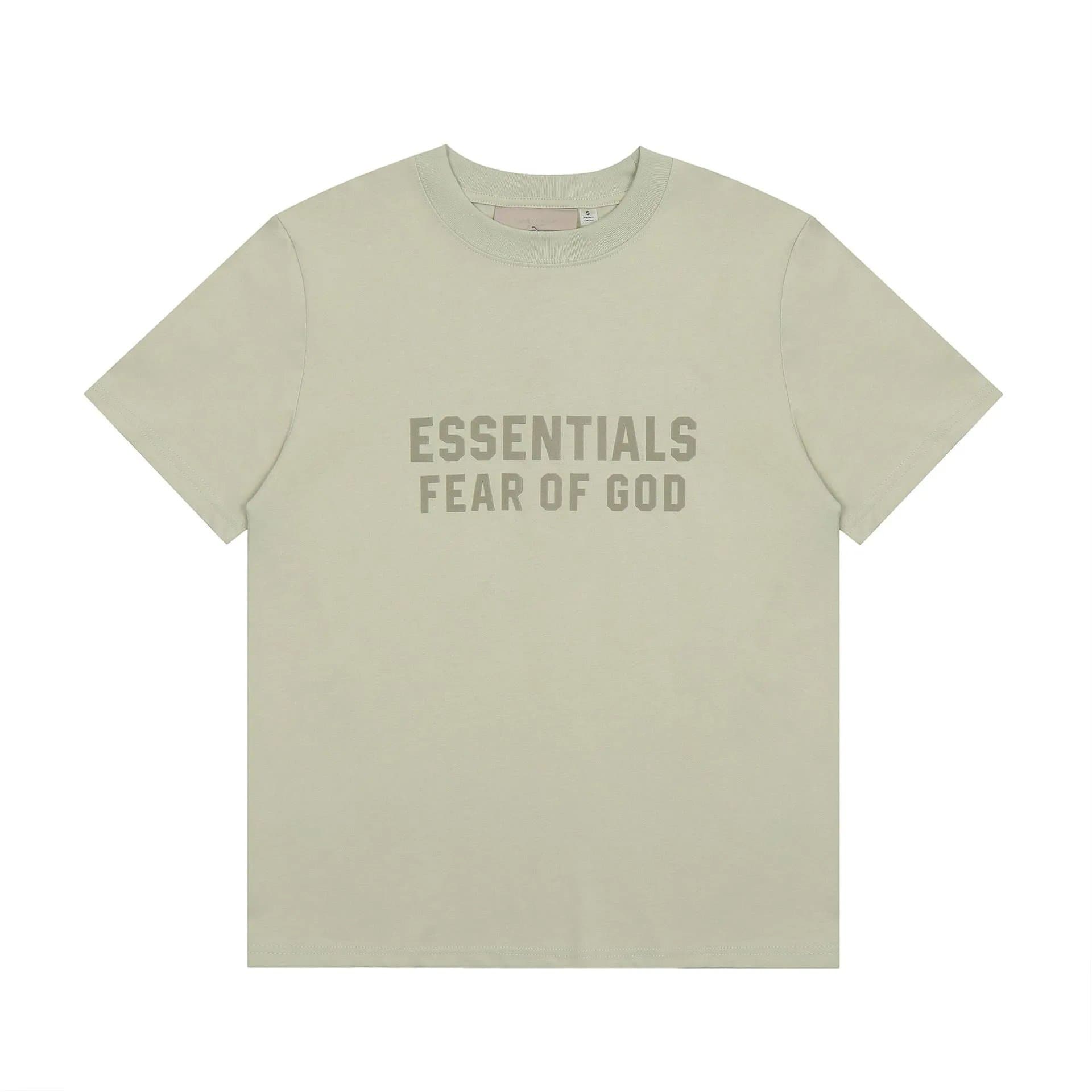 Fear of God Essentials Logo Shorts Black — 2310短袖浅绿