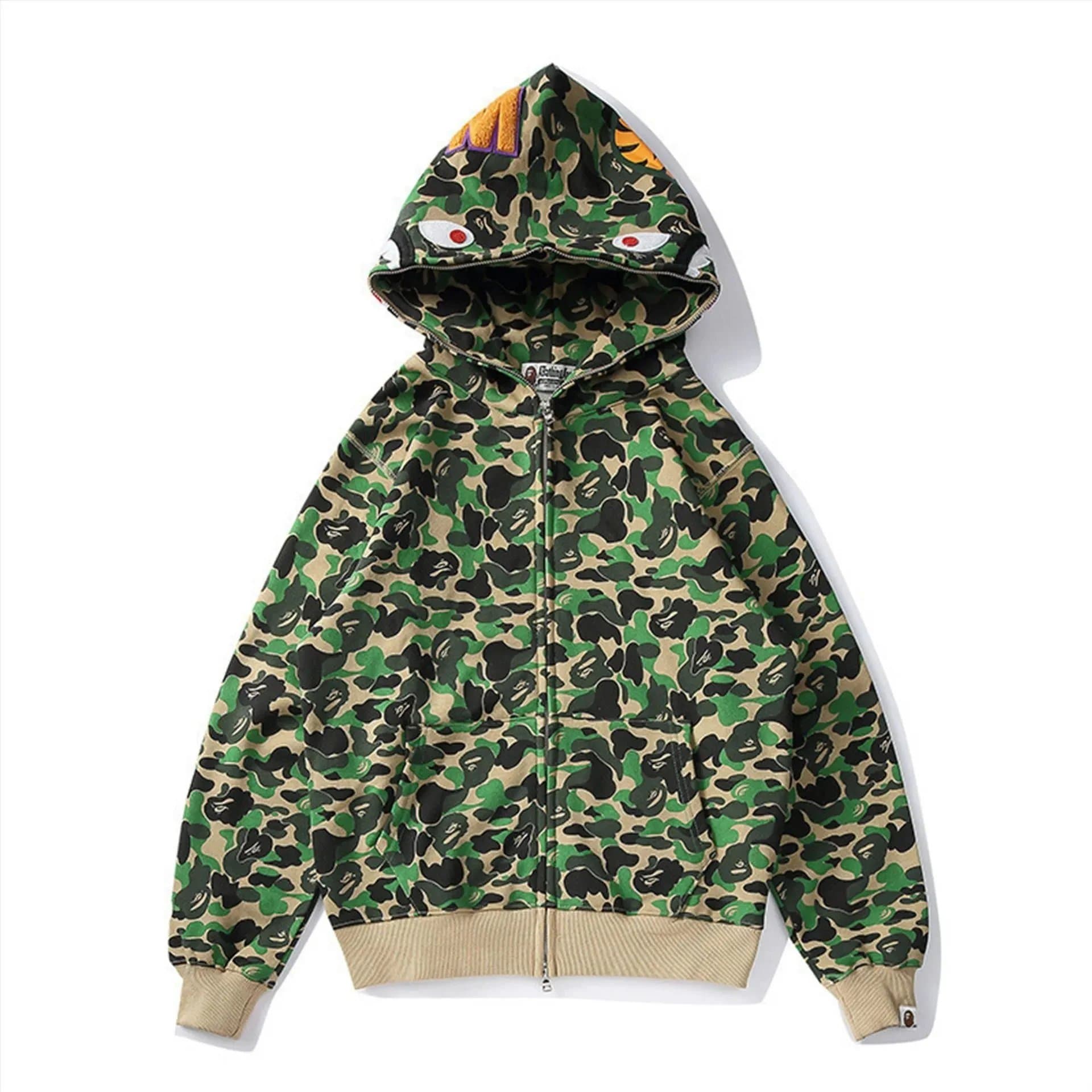 BAPE Full-Zip Hoodie 1st Camo