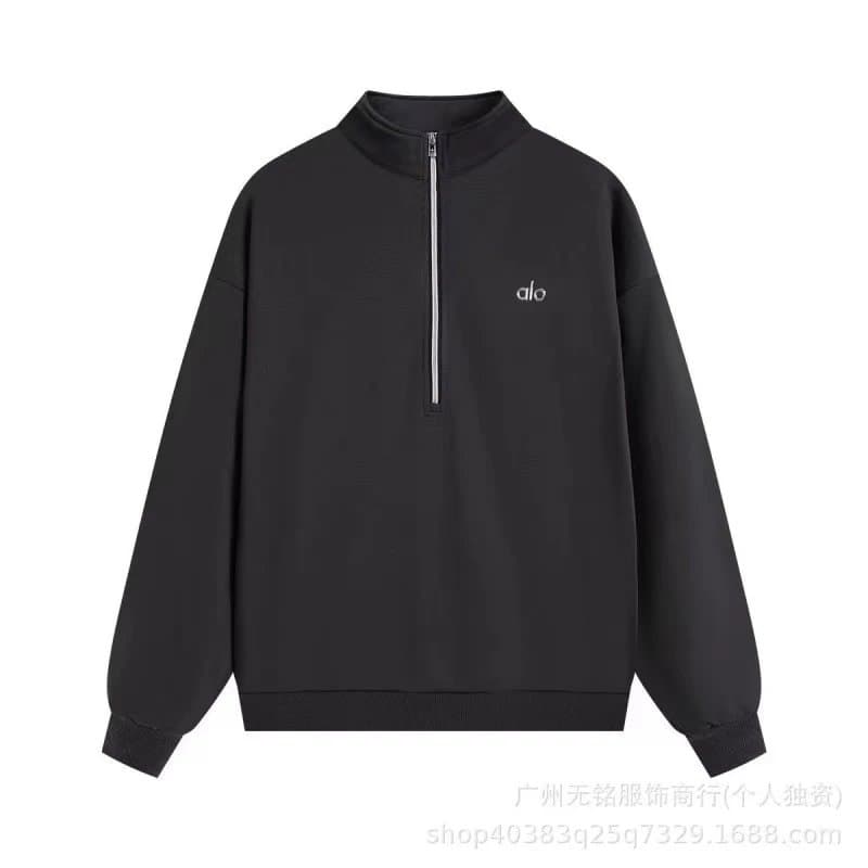 Half-Zip Pullover Embroidered Logo