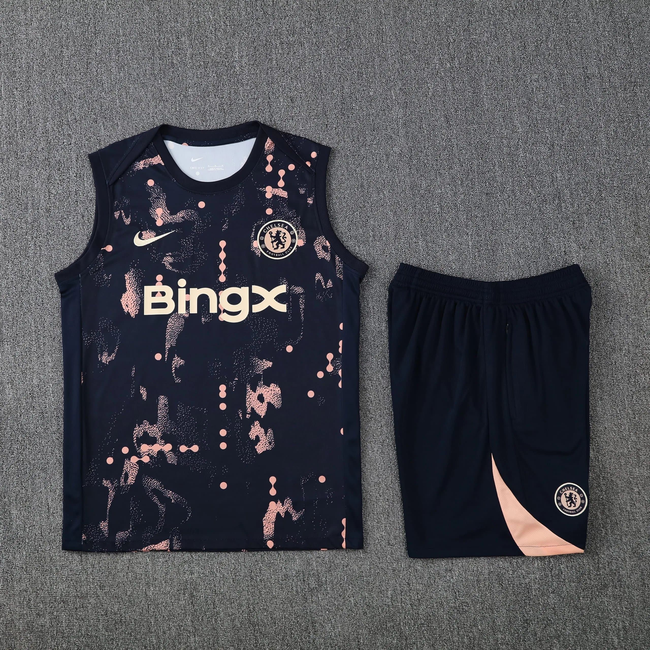 Adidas Training Set Tezos Sponsor — 切尔西黑色【背心】