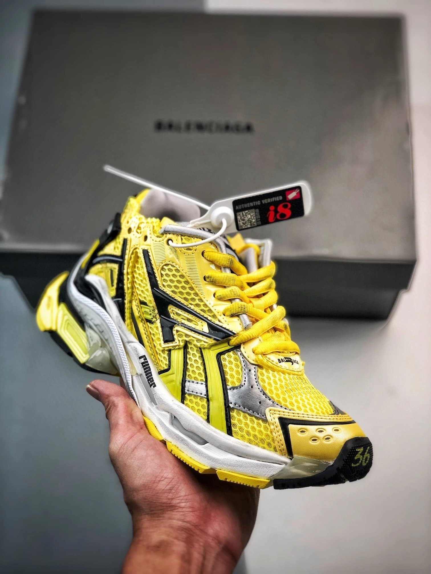 Balenciaga Triple S Yellow Black