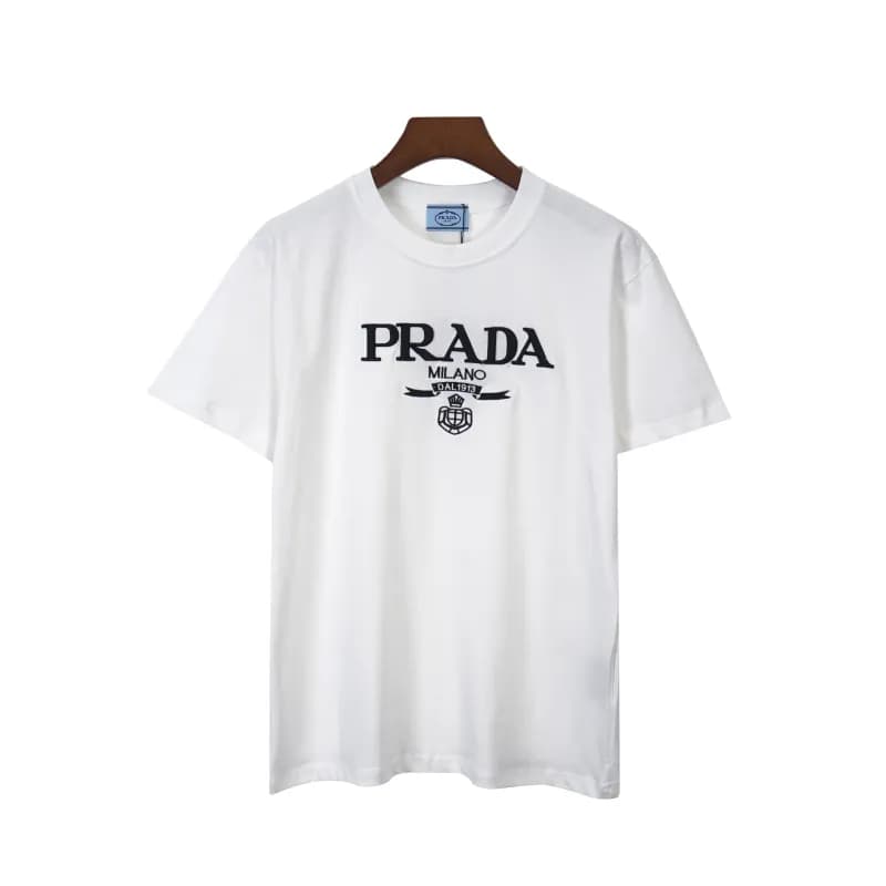 Prada Logo T-Shirt Milano Established 1913