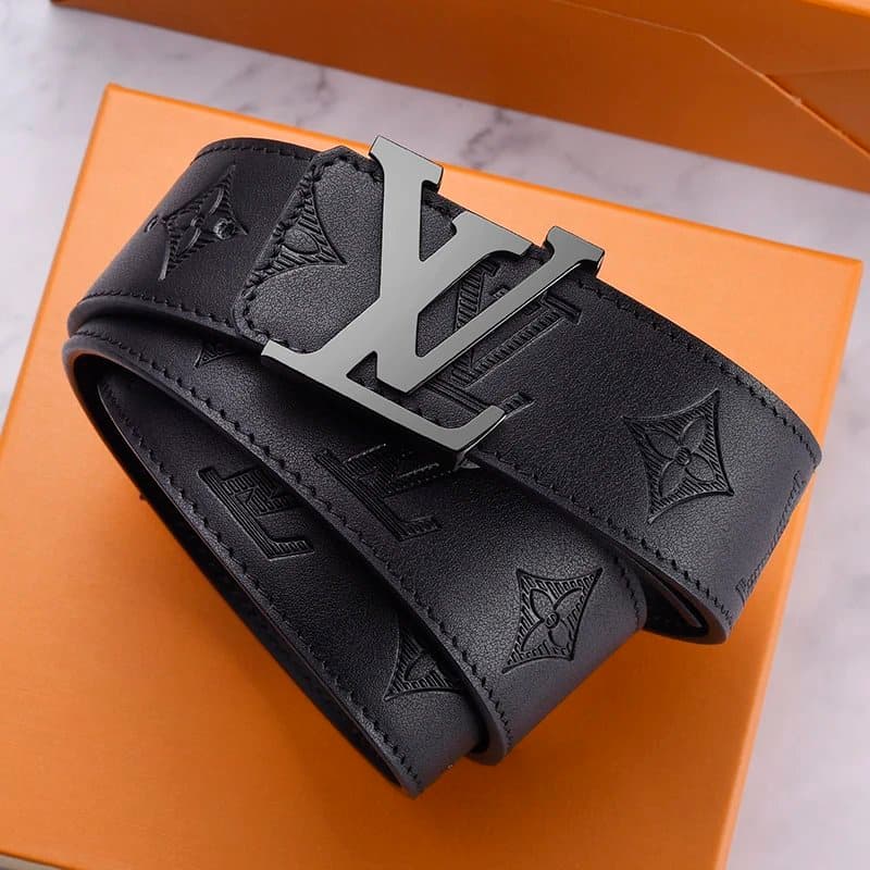 Louis Vuitton LV Belt Monogram Embossed
