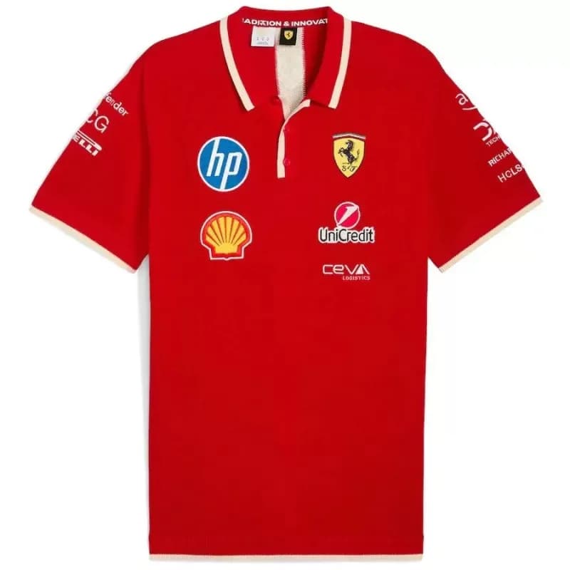 Ferrari Polo Shirt Team