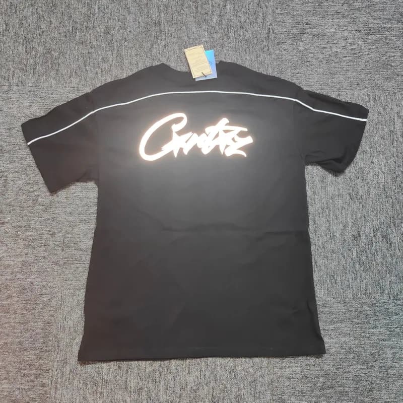 T-Shirt Corteiz Logo — Ct301 black [reflect light]