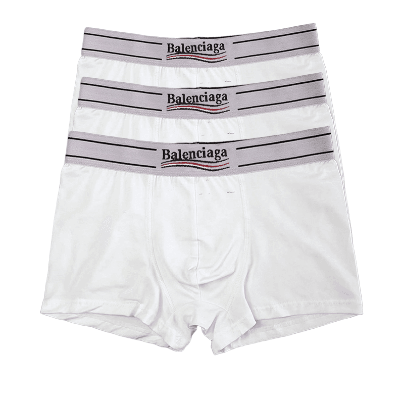 Emporio Armani Boxer Briefs Gold Logo Waistband — 2909001NK-三条装