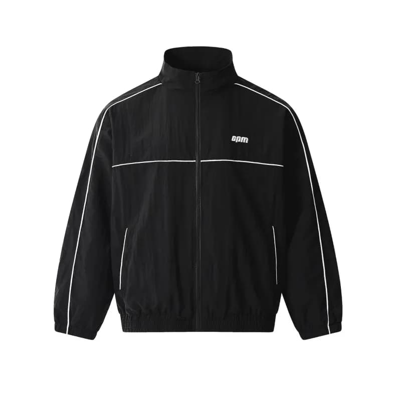 Off-White Hoodie and Joggers Set Dotted Logo — 01 black [woven jacket]