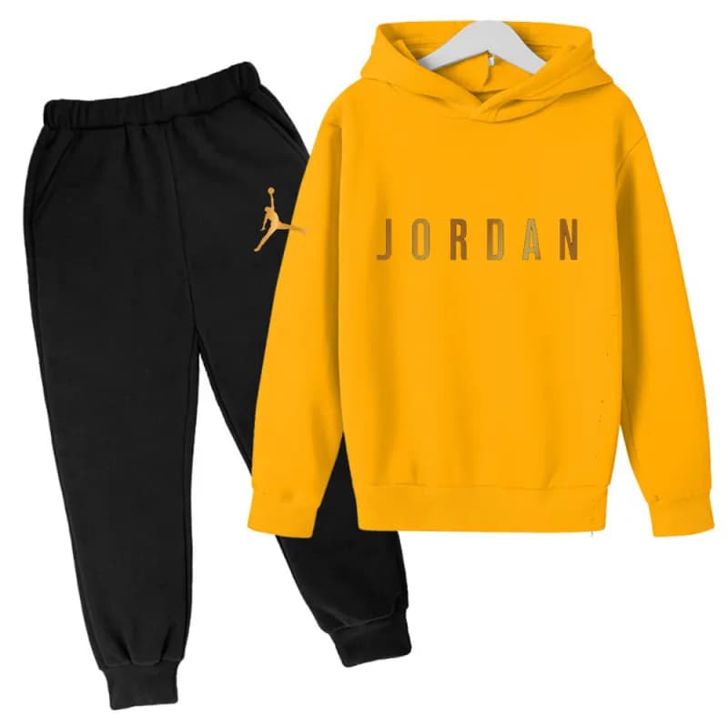 Nike Hoodie and Joggers Set Swoosh Graphic — 08