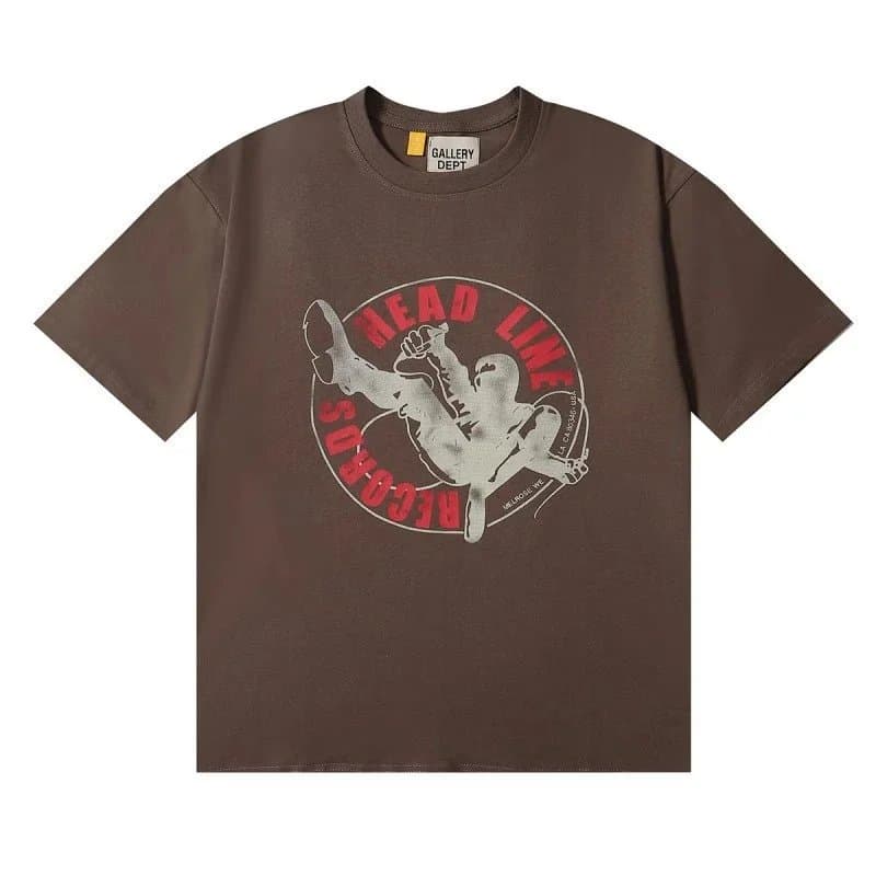 Gallery Dept. Graphic Tee Skull Dagger Print — 38咖色