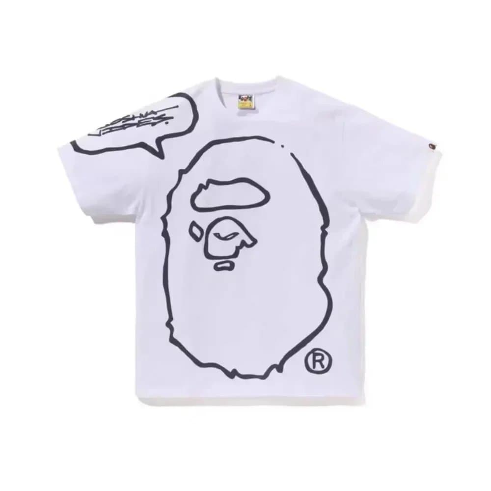 BAPE Ape Head Tee Black Ape Head — 25*High version