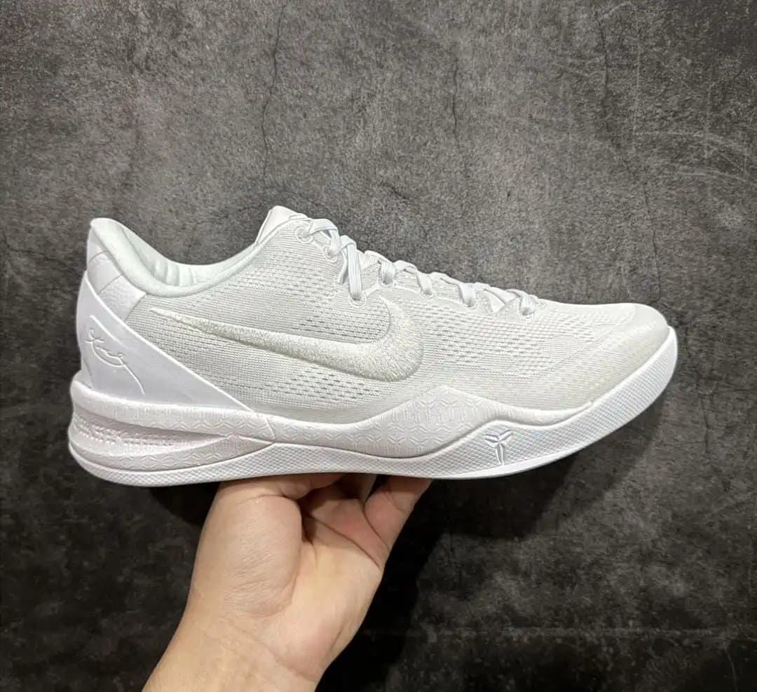 Kobe 8 Protro All White