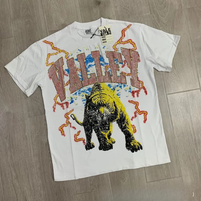 Valentino Graphic Tee Valley Tiger Print
