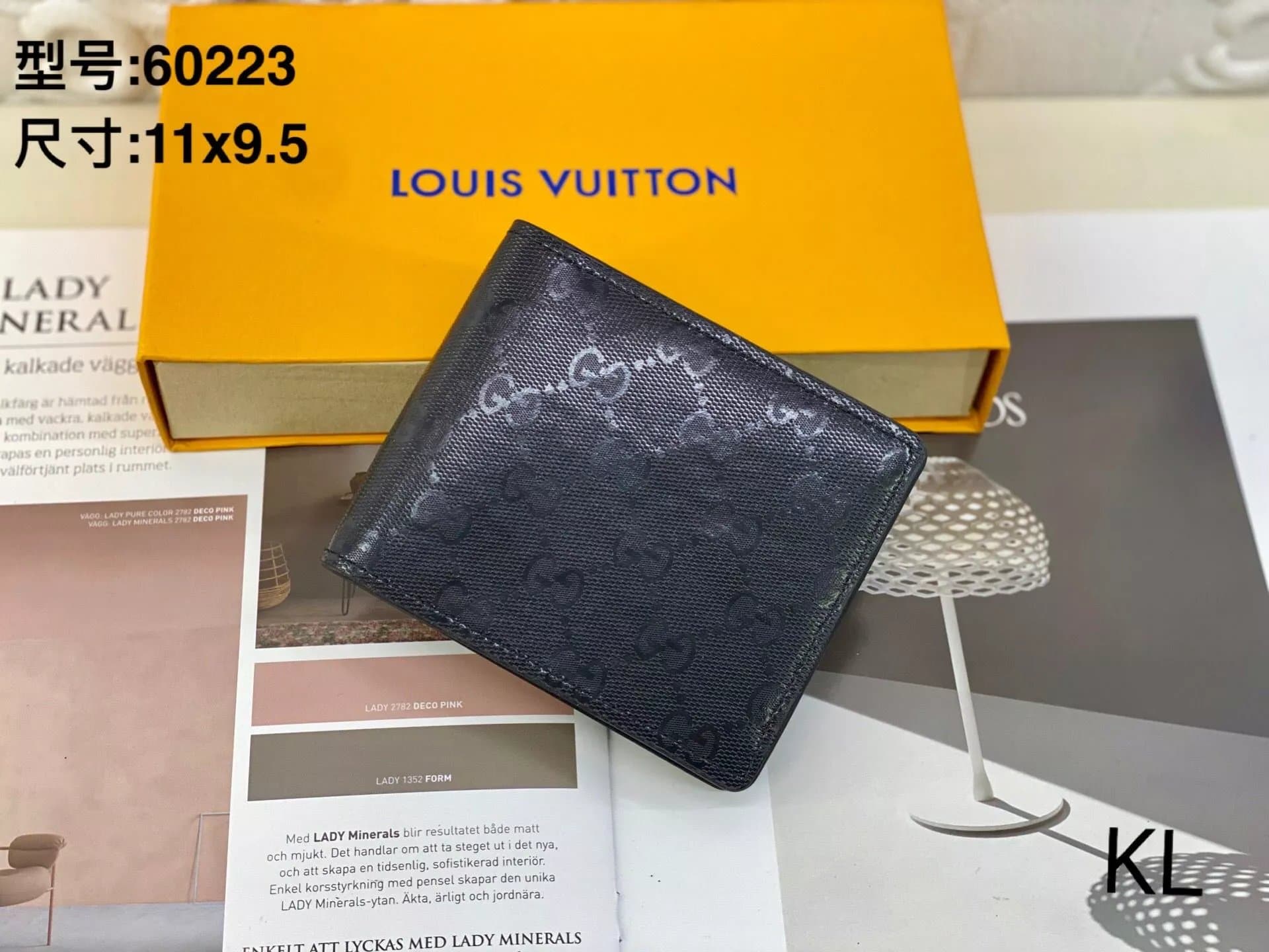 Gucci GG Marmont Wallet Web Stripe — G60223# 5号