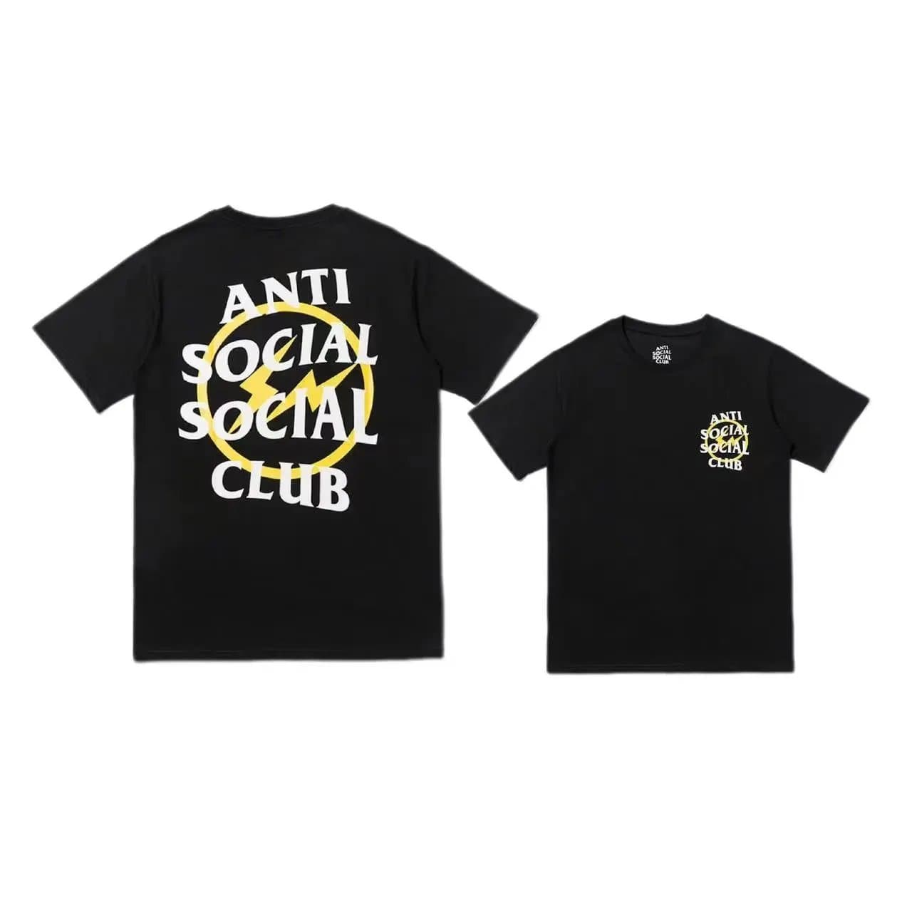 Anti Social Social Club T-Shirt Floral Logo — 19