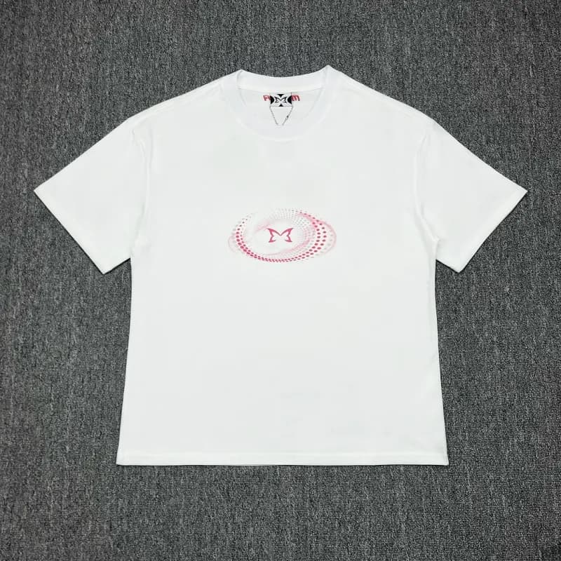 Off-White Short-Sleeve Button-Up Shirt Grid Check — 221白色