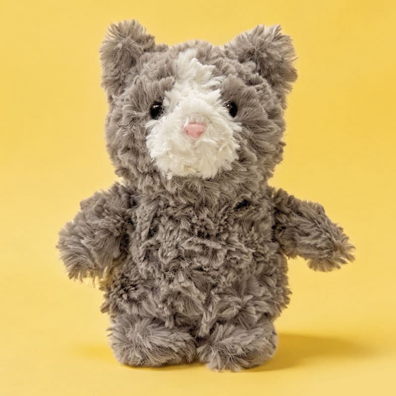 Jellycat Fried Egg Plush Smiling Face — 萌宠小猫16cm