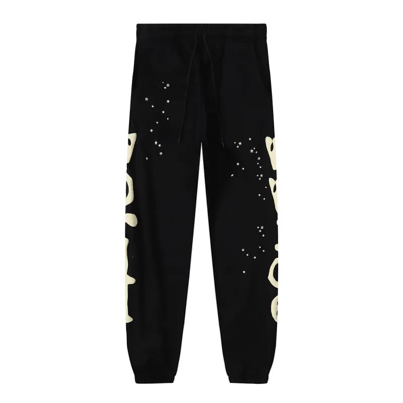 Off-White Joggers Industrial Logo Print — 8312 黑色