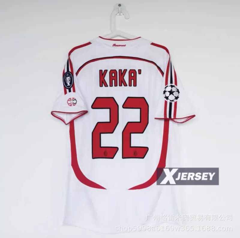 Adidas Kaka #22 Jersey AC Milan 2007 Champions League Final