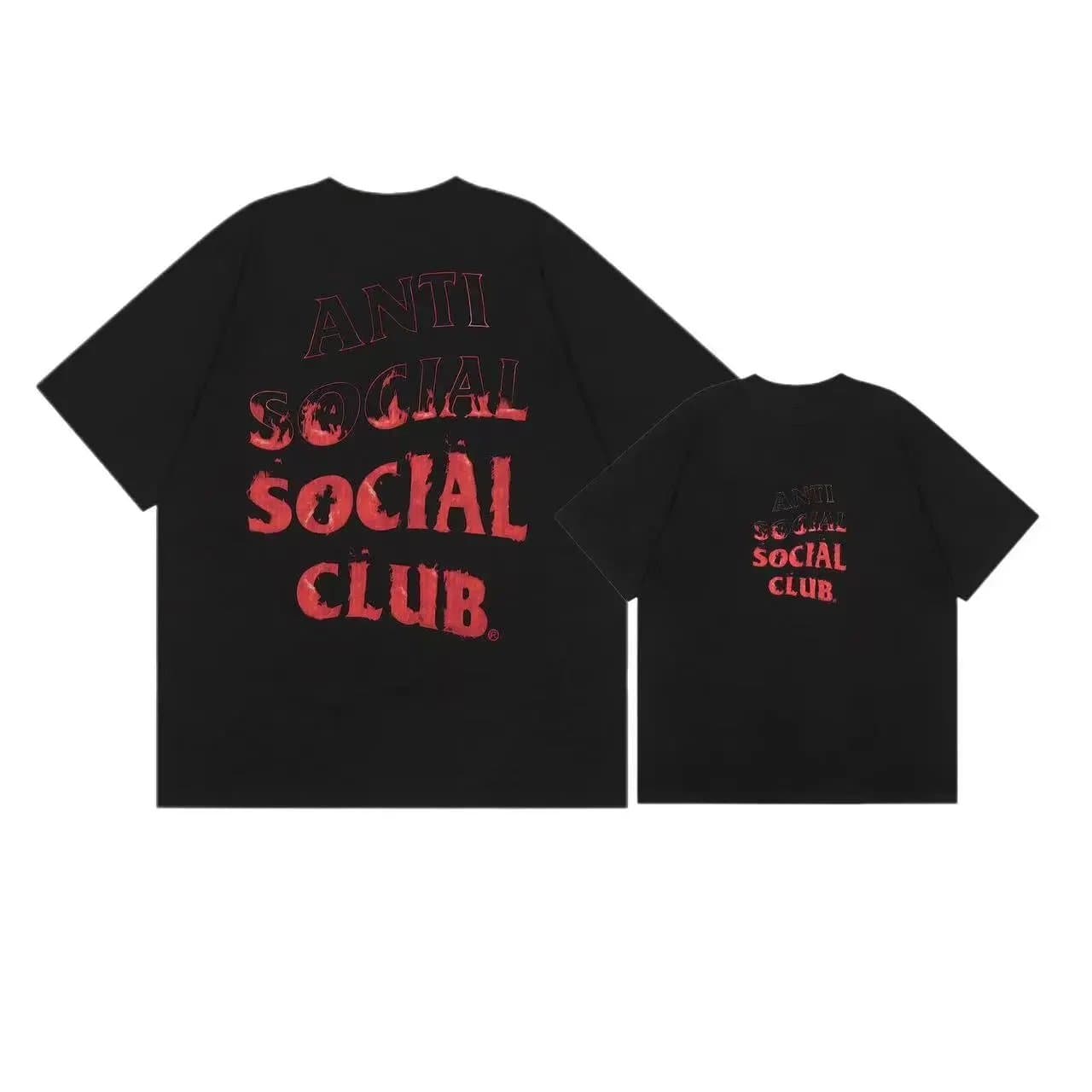 Anti Social Social Club T-Shirt Floral Logo — 15