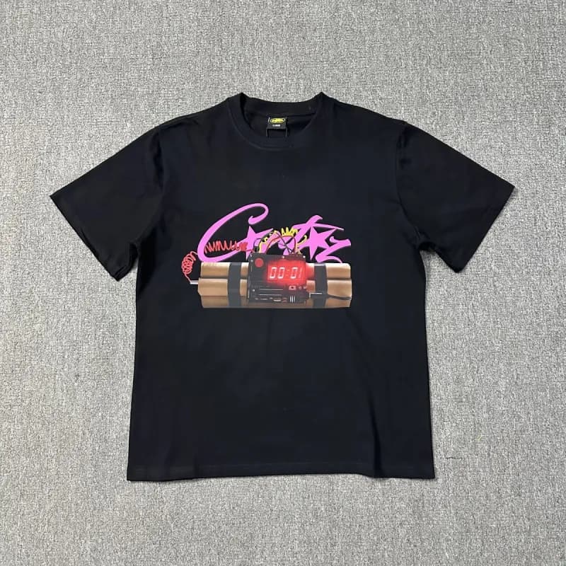 Corteiz Graphic Tee CRTZ Logo — 3101 黑色