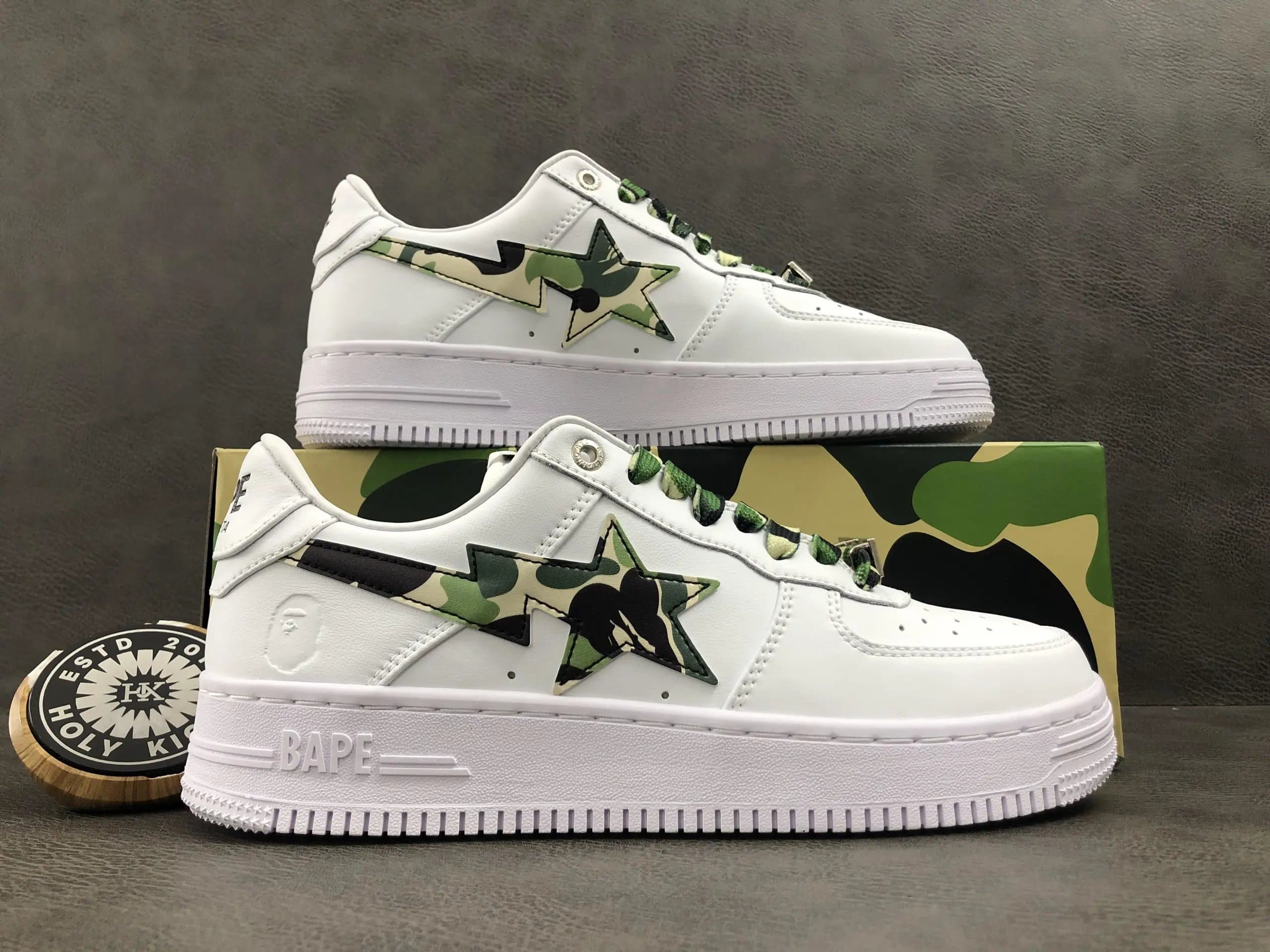 Bape Sta Glossy Star — GREEN