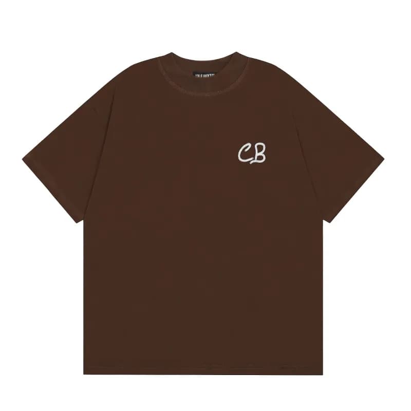 Cole Buxton Logo Tee Script Logo — Coffee C111