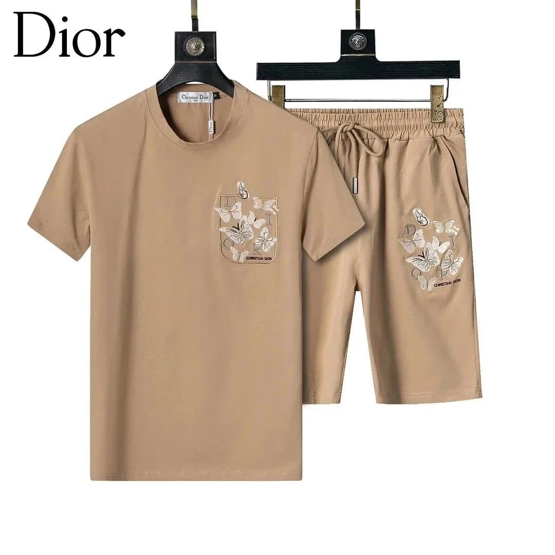 Burberry T-Shirt and Shorts Set Check Pocket — PRA030102083