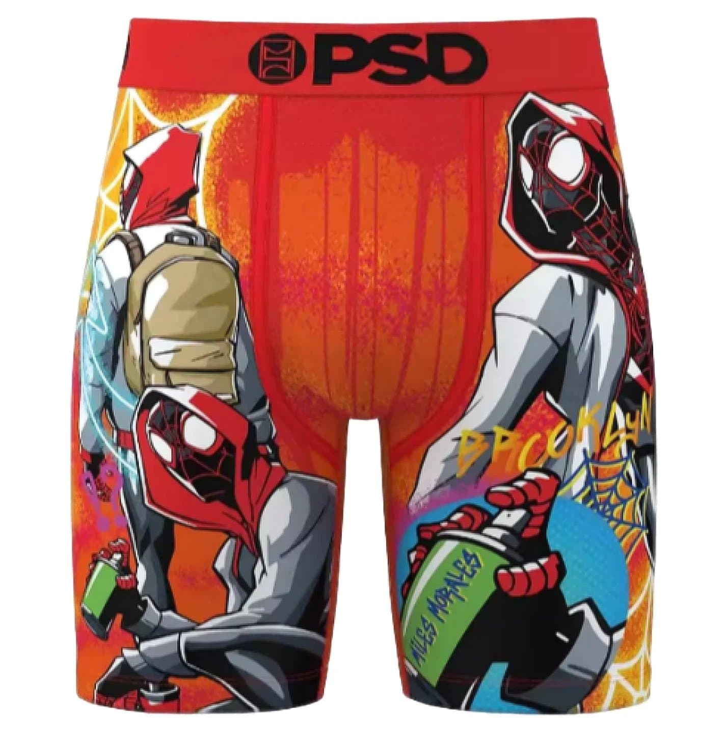 Represent Boxer Brief Spider-Man Miles Morales Graphic