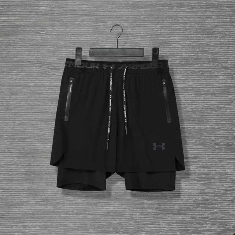 Under Armour 2-in-1 Training Shorts Black