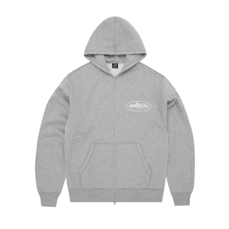 Gallery Dept. Zip-Up Hoodie Sneaker Logo