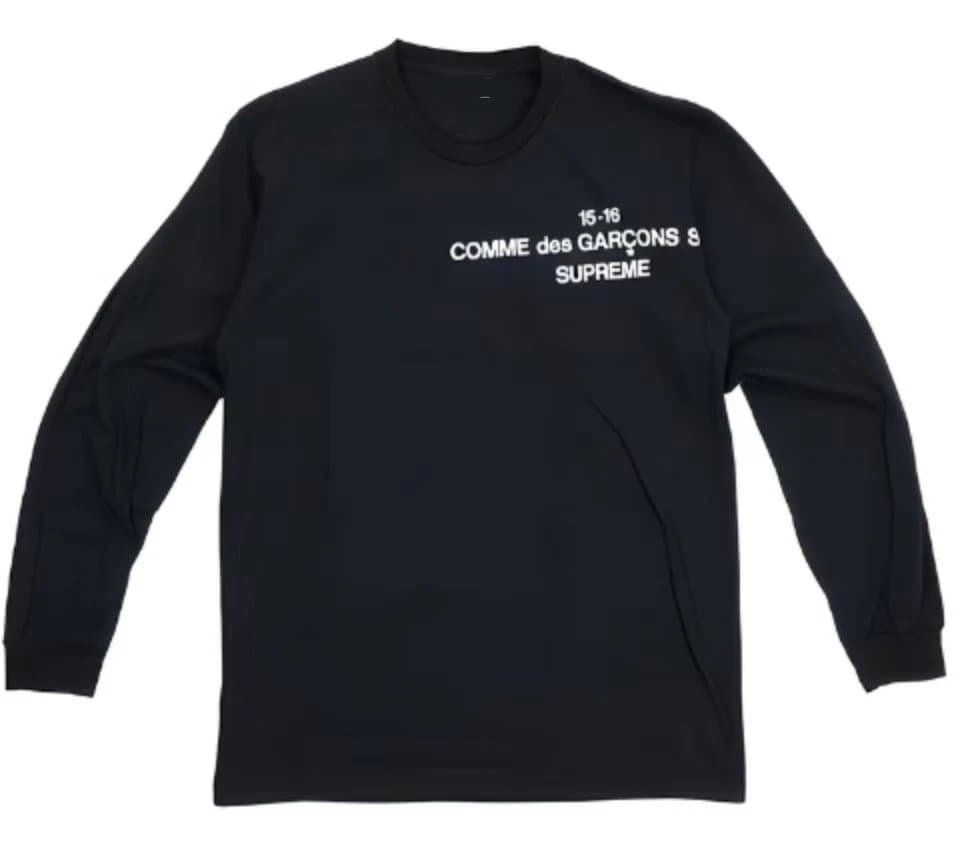 Supreme Long Sleeve Tee Comme des Garçons 15-16