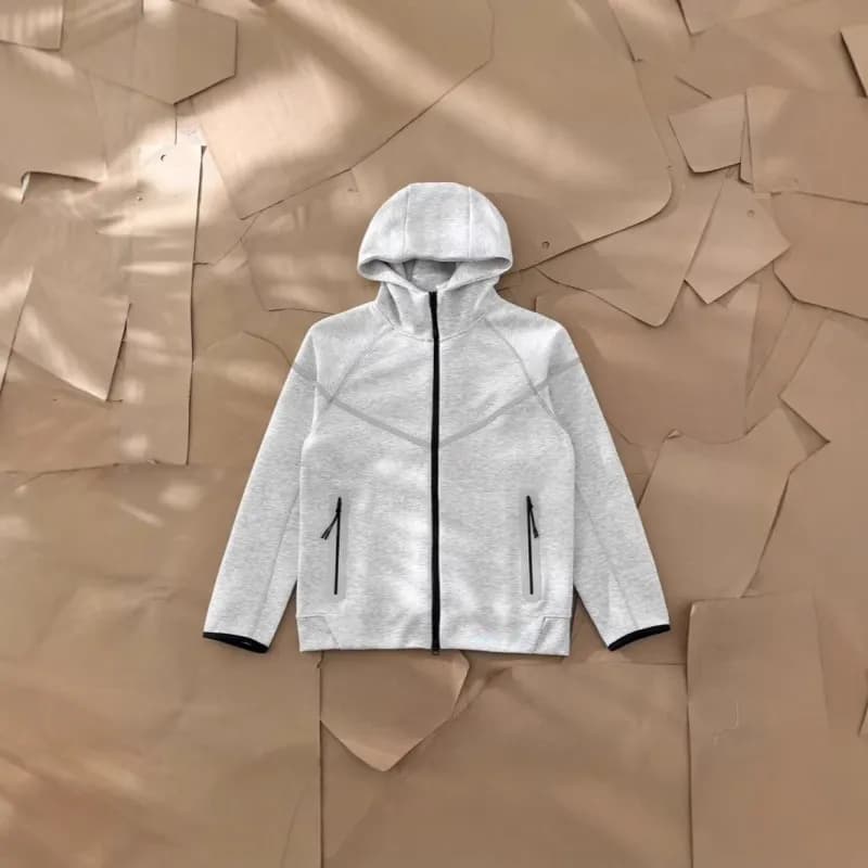 Nike Tech Fleece Hoodie Light Grey