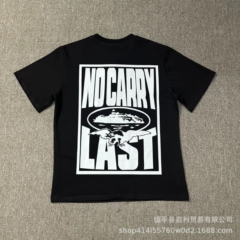 Balenciaga Oval Logo T-Shirt Rustic Oval Print — 3151黑色
