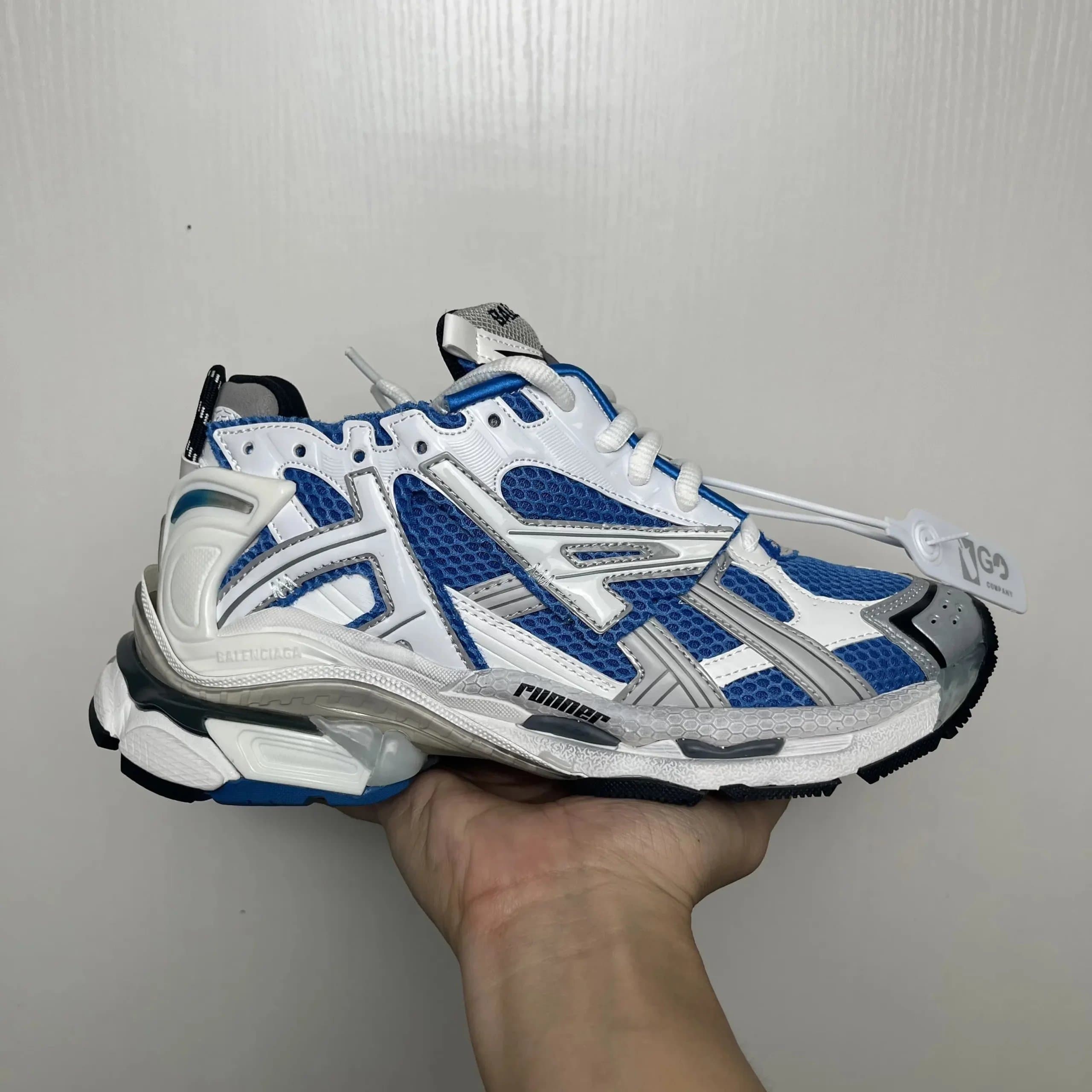Balenciaga Speed Trainer White Blue