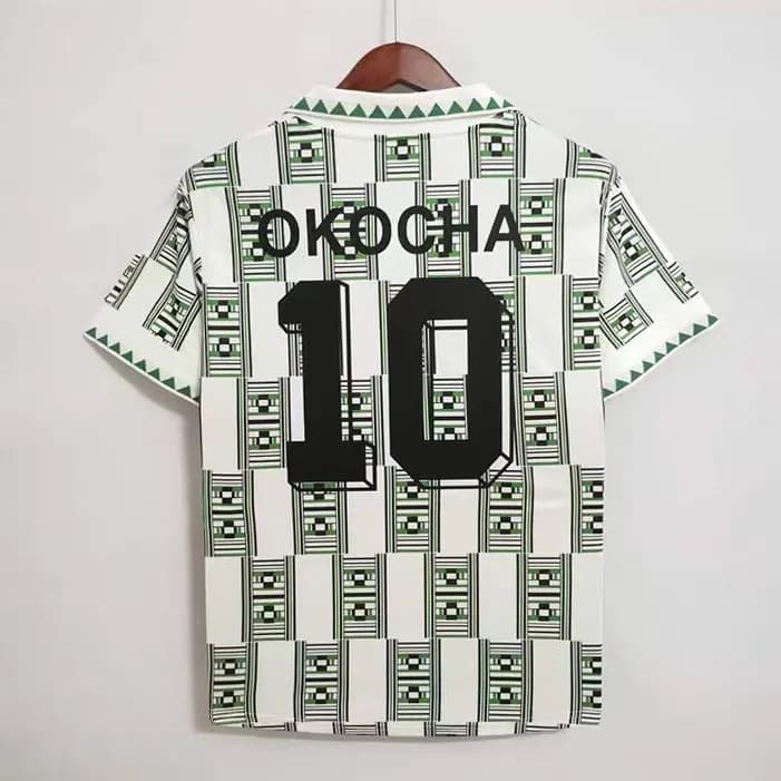 Nike Nigeria 1994 World Cup Home Jersey Okocha #10