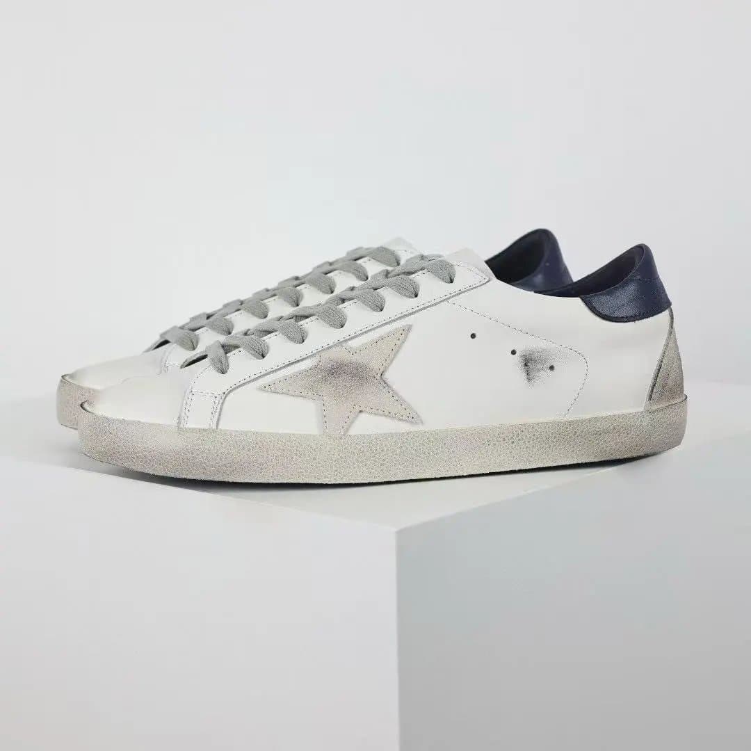 Golden Goose Superstar Distressed White