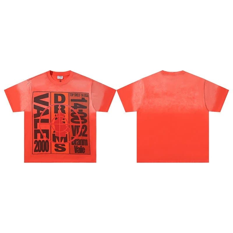 Valentino Graphic Tee Valley Dreams Print — v075红