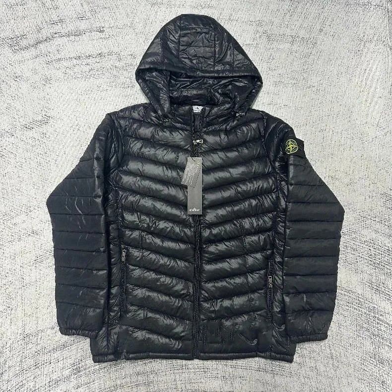Stone Island Puffer Jacket Compass Patch — E3