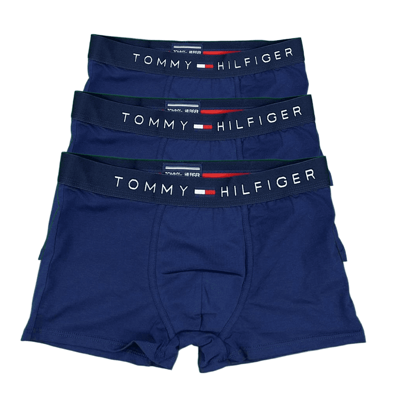 Emporio Armani Boxer Briefs Gold Logo Waistband — 2978003NK-三条装